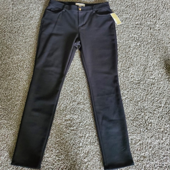 Michael Kors Pants - NWT - Michael Kors Stretch Pants.  BLACK.Size 10